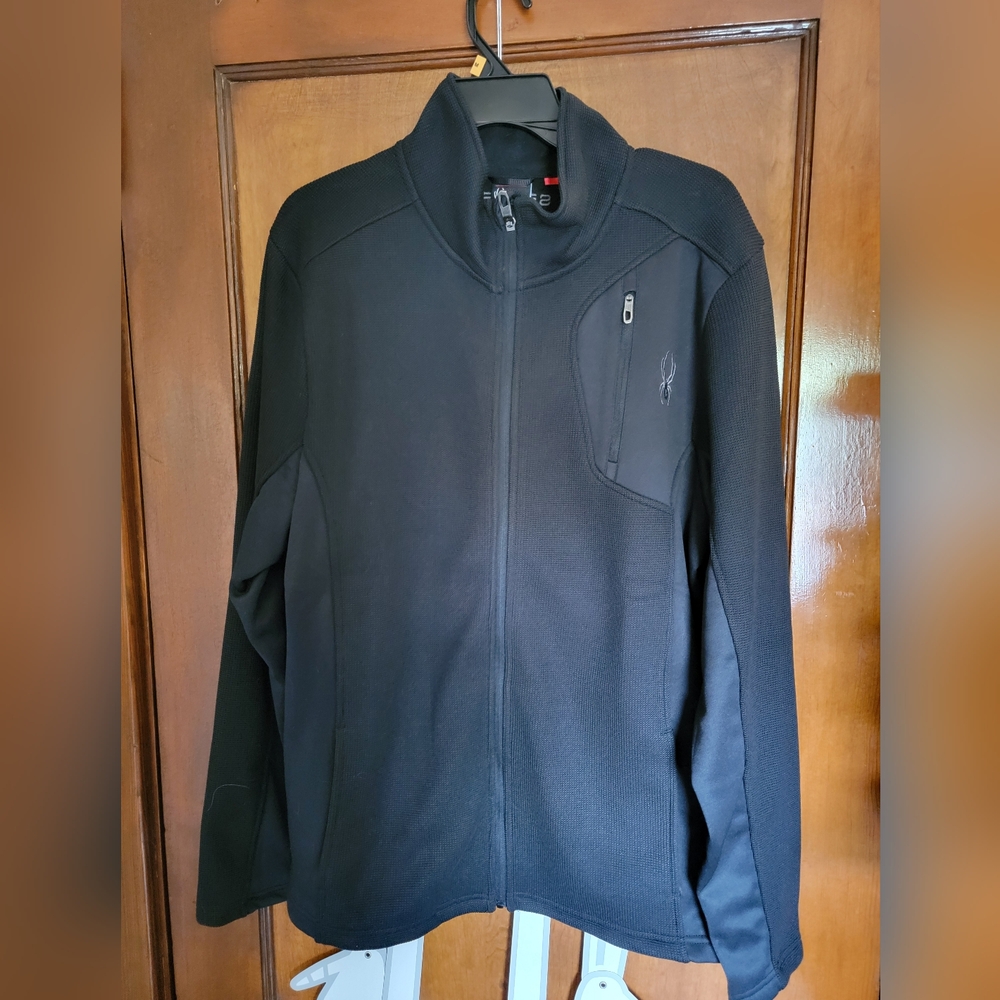 Spyder Size L Zip Up Jacket